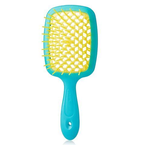 Расческа для волос голубая с желтым Janeke Superbrush 82SP226 BYF 82SP226 BYF фото