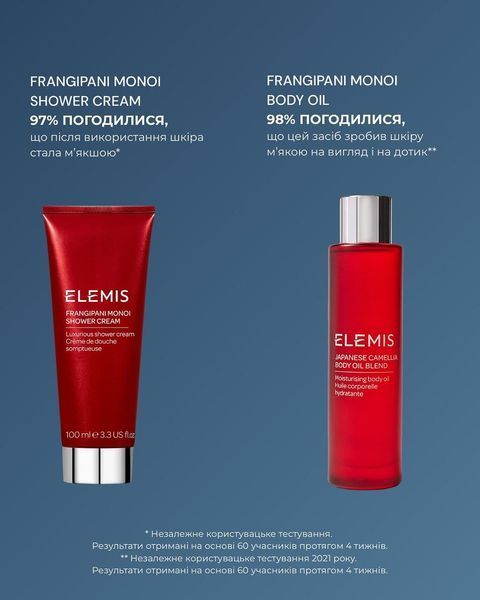 Дует Екзотична насолода Франжипані ELEMIS Kit: Body Wonders Frangipani Duo 89816 фото