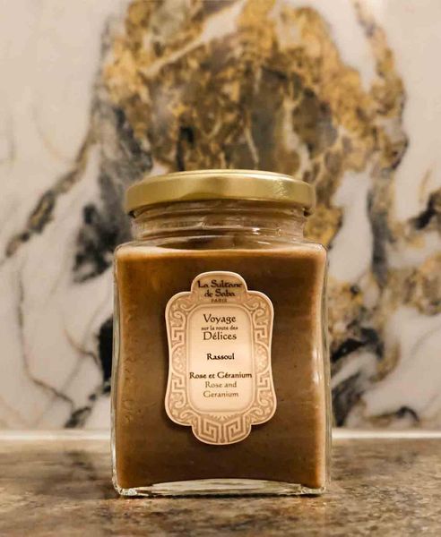 Марокканська глина рассул La Sultane De Saba Delices Rose and Geranium Fragrance 002510 фото