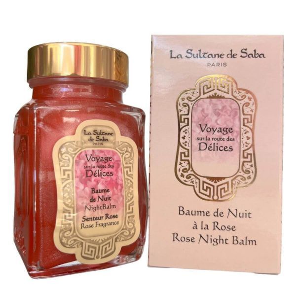 Нічний бальзам для обличчя з ароматом троянди La Sultane De Saba Rose Night Balm 000110 фото