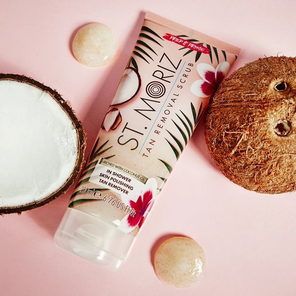 Скраб для видалення засмаги St.Moriz Advanced Exclusive Coconut Tan Remover Scrub 12270 фото
