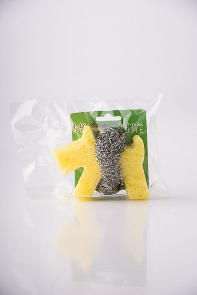 MARTINI SPA Sponge Dog With Inox Spiral Губка кухонна для очищення 7102H00 фото