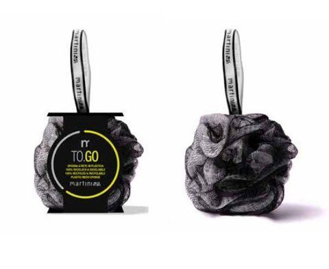 Сітчаста мочалка для душу MARTINI SPA 100% recycled and recyclable mesh sponge 1139TG0 фото