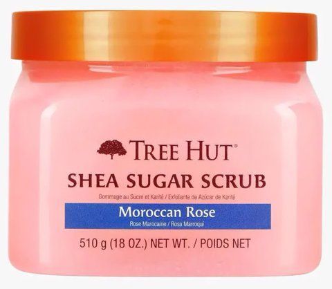 Скраб для тіла цукровий Tree Hut з олією ши та марроканською трояндою Moroccan Rose для всіх типів шкіри 12171 фото