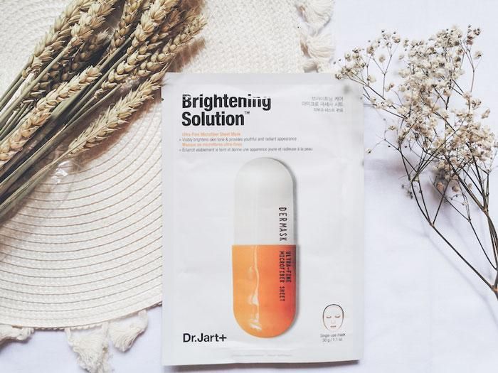 Освітлювальна детокс-маска для обличчя Dr. Jart+ Dermask Micro Jet Brightening Solution 09452 фото