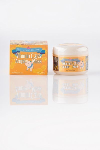 Маска для обличчя з вітамінами розігріваюча ELIZAVECCA Milky Piggy VitaminC 21% Ample Mask 08348 фото