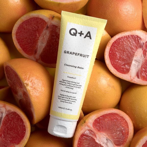 Очищувальний бальзам для обличчя з грейпфрутом Q+A Graipfruit Cleansing Balm 10410 фото