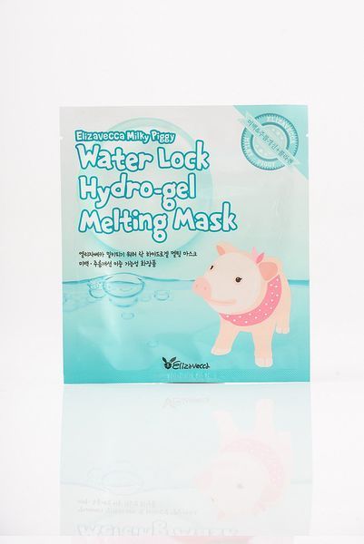 Зволожувальна гідрогелева маска для обличчя ELIZAVECCA Milky Piggy Water Lock Hydrogel Melting Mask 08368 фото