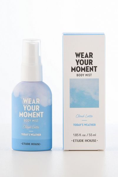 Парфумований міст для тіла Etude House Wear Your Moment Body Mist Today's Weather Cloud Latte 09757 фото