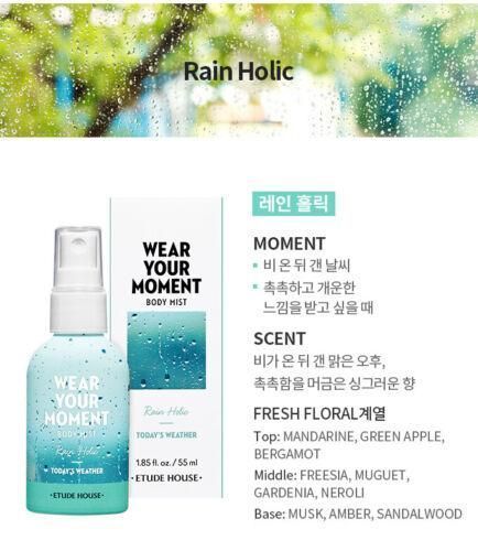 Парфумований міст для тіла Etude House Wear Your Moment Body Mist Today's Weather Cloud Latte 09757 фото