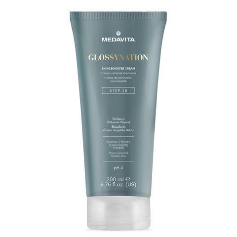Ламінувальний живильний крем Medavita GLOSSYNATION Shine Booster Cream 02464 фото