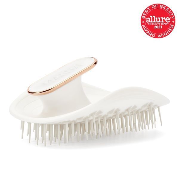 Щетка для волос белая Manta Brush White 11905 фото