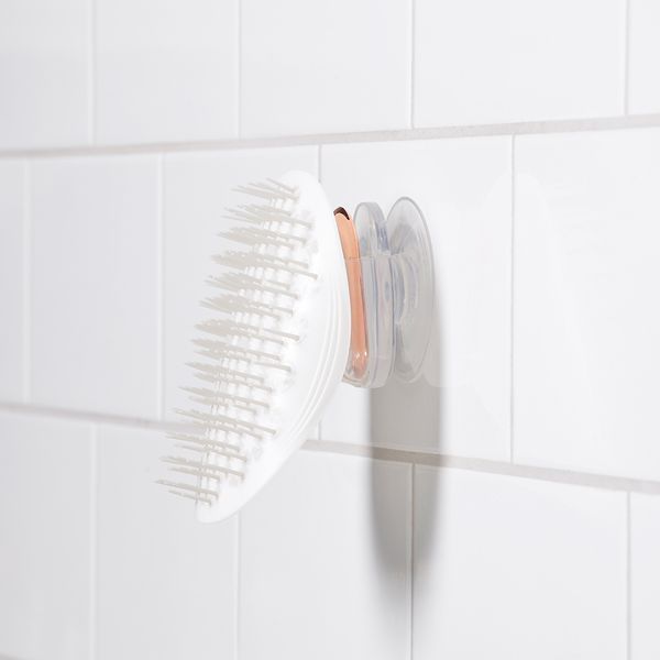Щетка для волос белая Manta Brush White 11905 фото
