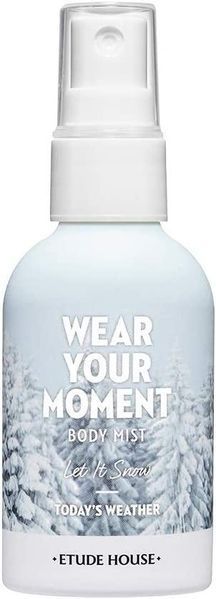 Парфюмированный мист для тела Etude House Wear Your Moment Body Mist Today's Weather Let It Snow 09756 фото