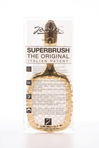 Гребінець для волосся золото з білим Janeke Superbrush AUSP230 BIA AUSP230 BIA фото