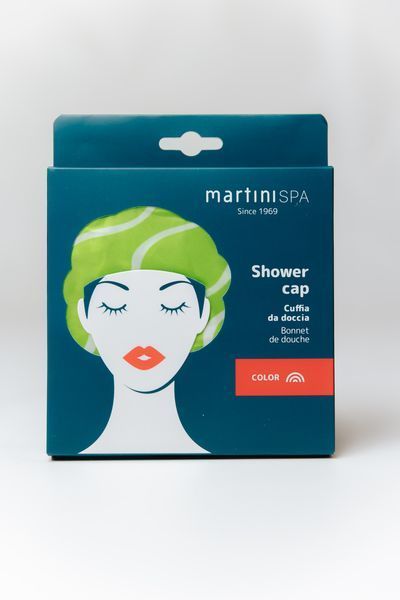 Кольорова шапочка для душу MARTINI SPA Shower Cap 4867B00 фото