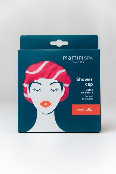 Кольорова шапочка для душу MARTINI SPA Shower Cap 4867B00 фото