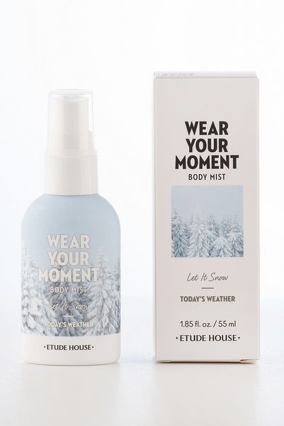Парфюмированный мист для тела Etude House Wear Your Moment Body Mist Today's Weather Let It Snow 09756 фото