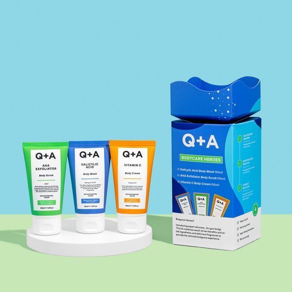 Подарунковий набір для тіла Q+A Bodycare Heroes Gift Set 13782 фото