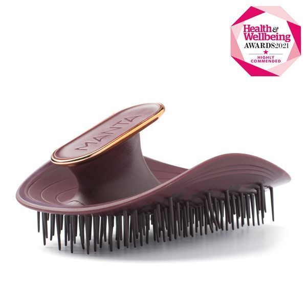 Щетка для волос бургундия Manta Brush Burgundy 11906 фото