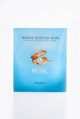 Гідрогелева маска з екстрактом перлів Skinfood Marine Food Gel Mask Pearl 06570 фото