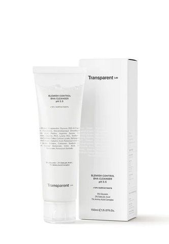 Средство для возрастной кожи склонной к акне Transparent Lab Blemish Control BHA Cleanser  43417 фото