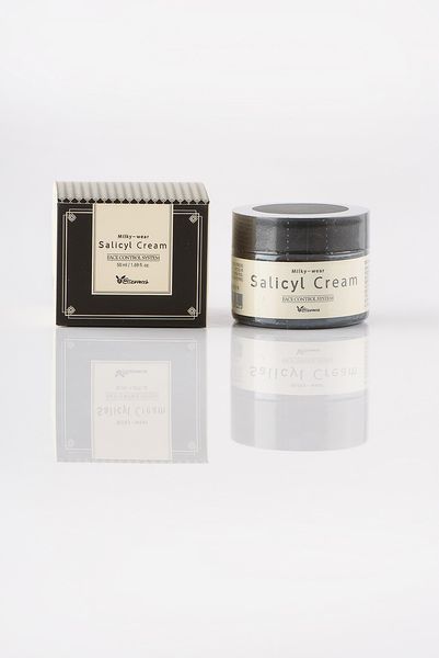 Крем для обличчя саліциловий з ефектом пілінгу ELIZAVECCA SALICYL CREAM 08354 фото