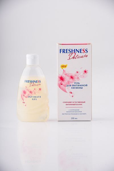 FRESHNESS Delicate Гель для інтимної гігієни з кришкою фліп-топ (4&nbsp;820&nbsp;164&nbsp;700&nbsp;716) 04134 фото