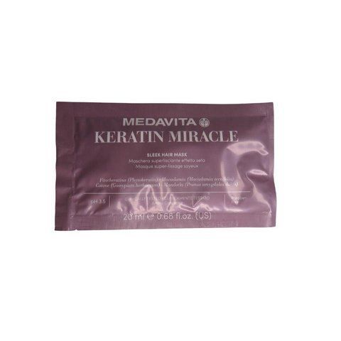 Розгладжуюча маска Medavita KERATIN MIRACLE Sleek Hair Mask 300047 фото
