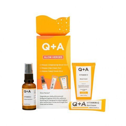 Подарунковий набір для сяяння шкіри Q+A Glow Heroes Gift Set 13780 фото