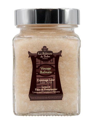 Скраб для тіла з ароматом кокосу La Sultane De Saba Lotus and Frangipani Flower Fragrance 000984 фото