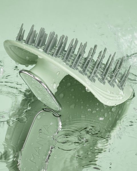 Щетка для волос зеленый шалфей Manta Brush Serene Green 11908 фото