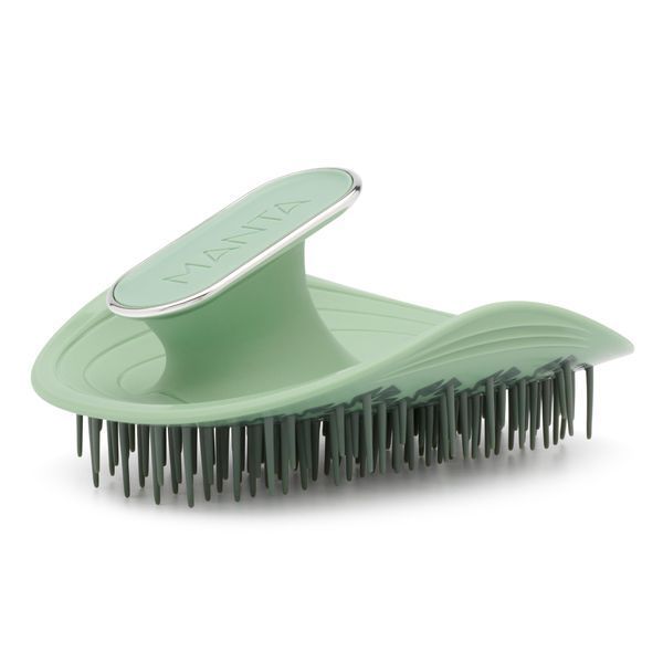 Щетка для волос зеленый шалфей Manta Brush Serene Green 11908 фото