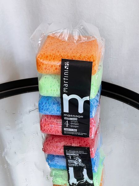 MARTINI SPA 4 Soft Bath Sponges / Family Pack 4 Мягкі банні губки / Сімейна упаковка (4шт) (8&nbsp;004&nbsp;925&nbsp;004&nbsp;992) 0499P0A фото
