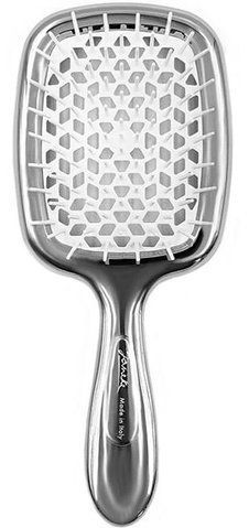 Гребінець для волосся срібло з білим Janeke Superbrush CRSP230 BIA CRSP230 BIA фото