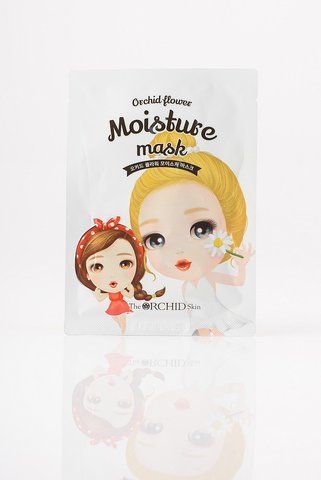 Тканинна маска з ефектом зволоження The Orchid Skin Orchid Flower Moisture Mask 08606 фото