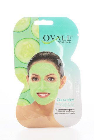 Маска з екстрактом огірка, гамамелісу та вітамінами C та E Ovale Cucumber Face Mask (8993417364945) 09556 фото
