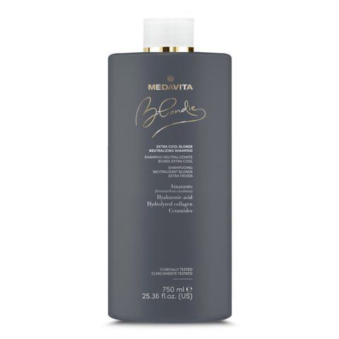 Нейтрализующий шампунь для волос Medavita EXTRA COOL Blonde Neutralizing Shampoo 02447 фото