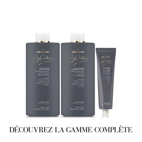 Нейтрализующий шампунь для волос Medavita EXTRA COOL Blonde Neutralizing Shampoo 02447 фото