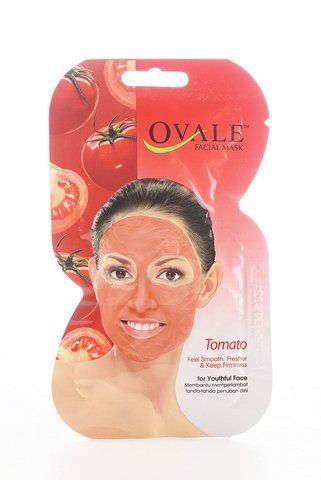 Маска з екстрактом томату та вітамінами A та E Ovale Tomato Face Mask (8993417364952) з підтягуючим ефектом 09555 фото