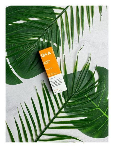 Мультивітамінна олія Q+A Super Food Facial Oil денна/нічна олія антиоксидант для обличчя 11991 фото