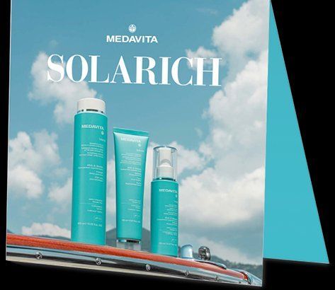 Medavita SOLARICH Набір шампунь і маска в сошетках в одному конверті 300081 фото