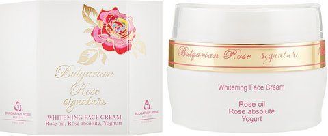 BULGARIAN ROSE SIGNATURE WHITENING FACE CREAM Вибілювальний крем для обличчя 08045 фото