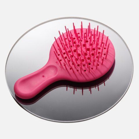 Расческа для волос розовая Janeke Superbrush Mini 10SP220 FFL 10SP220 FFL фото