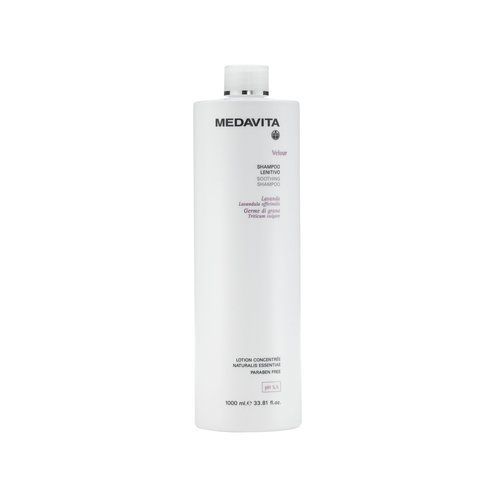 Шампунь успокаивающий для чувствительной кожи головы Medavita VELOUR Shampoo Lenitivo 01126 фото