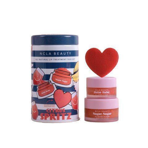 Подарунковий набір для догляду за губами Цитрусовий коктейль NCLA Beauty Citrus Spritz Lip Care Set 14739 фото