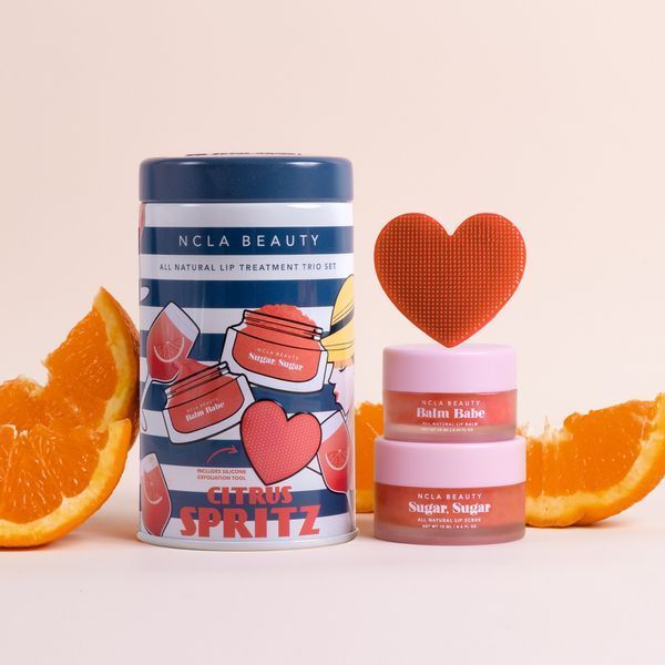 Подарочный набор по уходу за губами Цитрусовый коктейль NCLA Beauty Citrus Spritz Lip Care Set 14739 фото