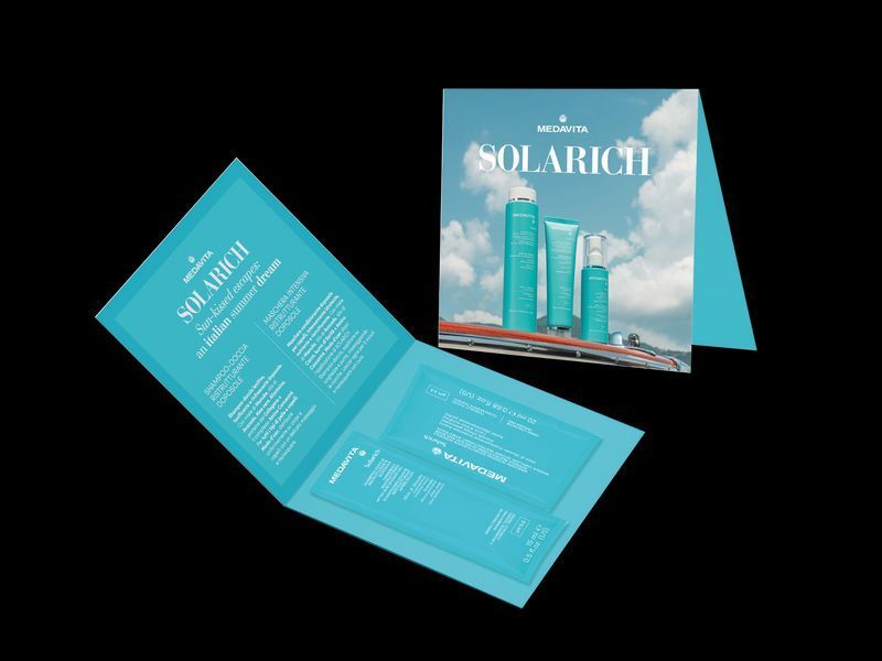Medavita SOLARICH Набір шампунь і маска в сошетках в одному конверті 300081 фото