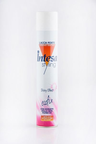 Лак для укладання волосся супер сильної фіксації з ефектом блиску Mirato Intesa Styling Shiny Effect 112391 фото