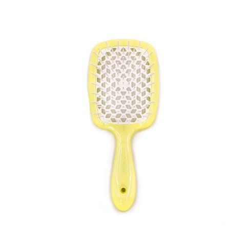 Расческа для волос желтая с белым Janeke Superbrush 93SP226 GIA 93SP226 GIA фото